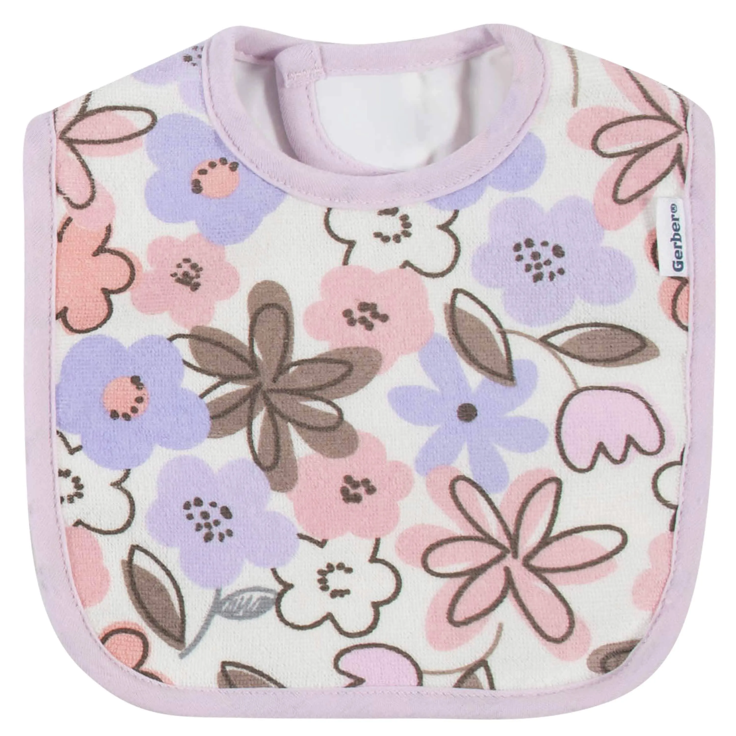 3-Pack Girls Bunny Ballerina Bibs