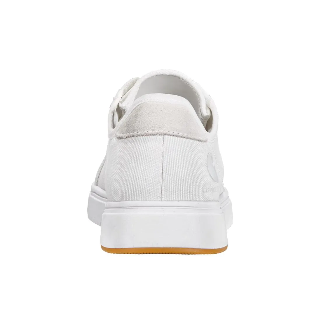 3" Women's Detroit Soft-Toe Canvas Shoe White