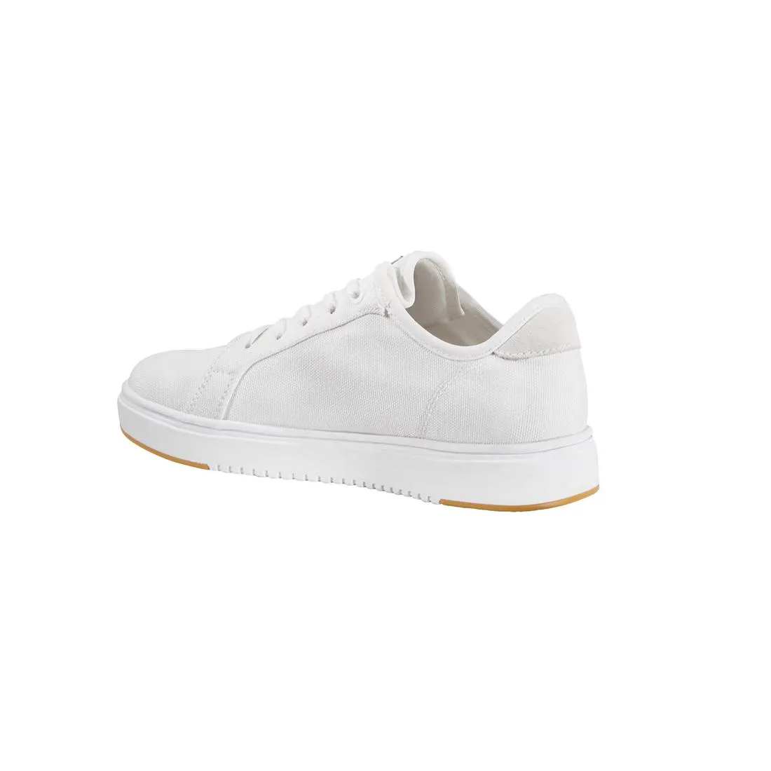 3" Women's Detroit Soft-Toe Canvas Shoe White
