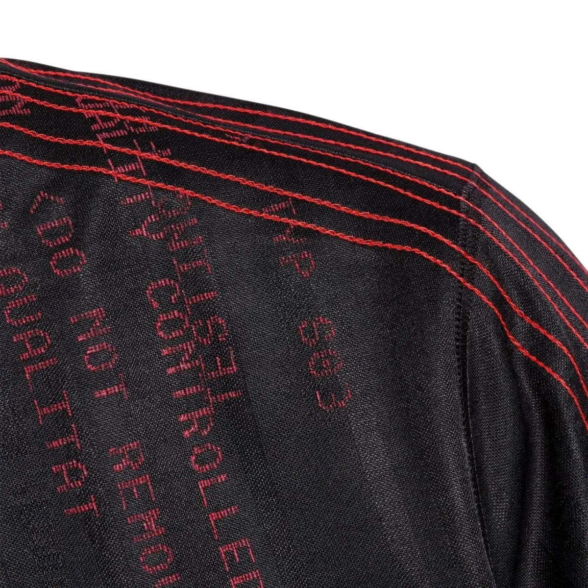 adidas by Alexander Wang AW Crop Track Top W (Schwarz / Rot)