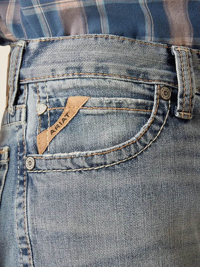 Ariat 10048251 Mens M8 Modern Stretch Grizzly Slim Jean Baltimore