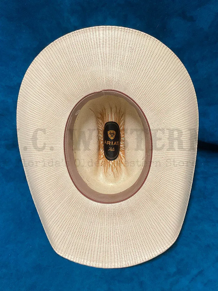 Ariat A73242 Bangora Straw Hat Ivory Tan