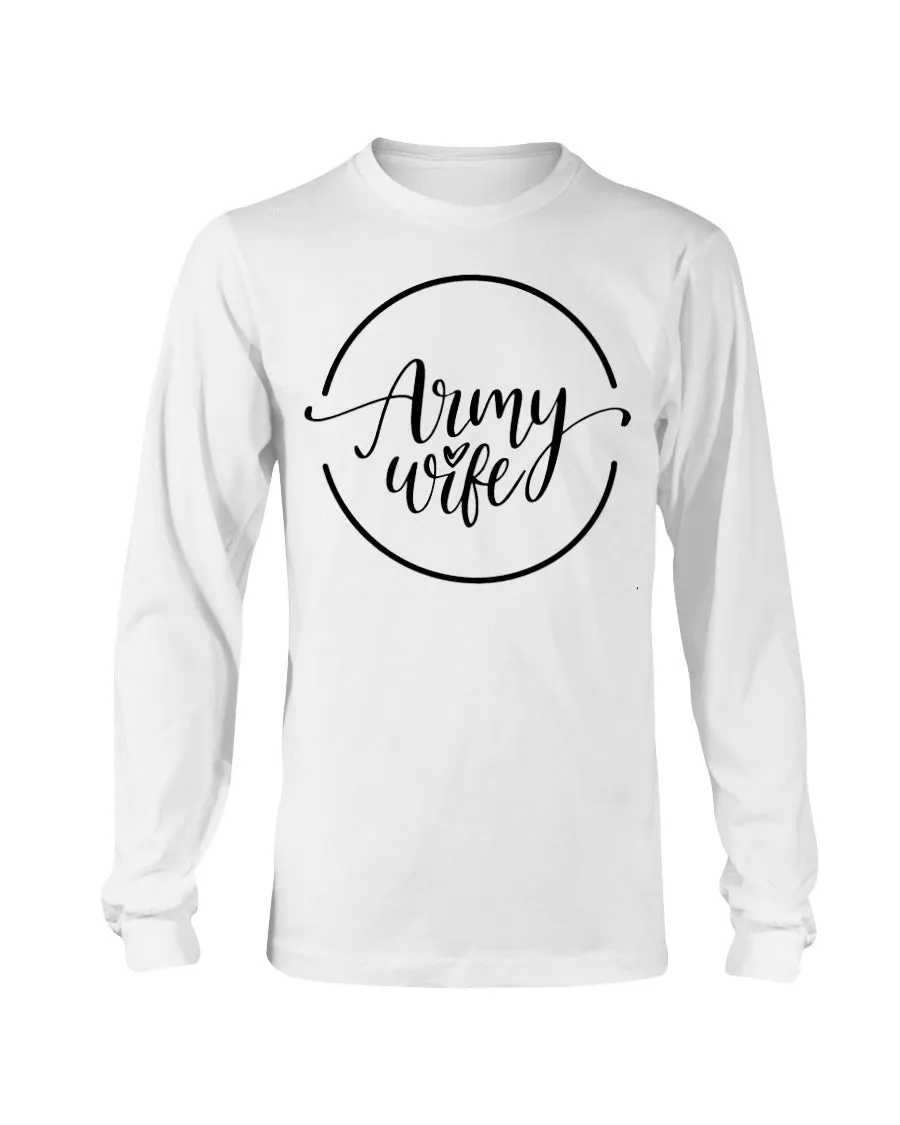 Army Wife Artwork T-shirts