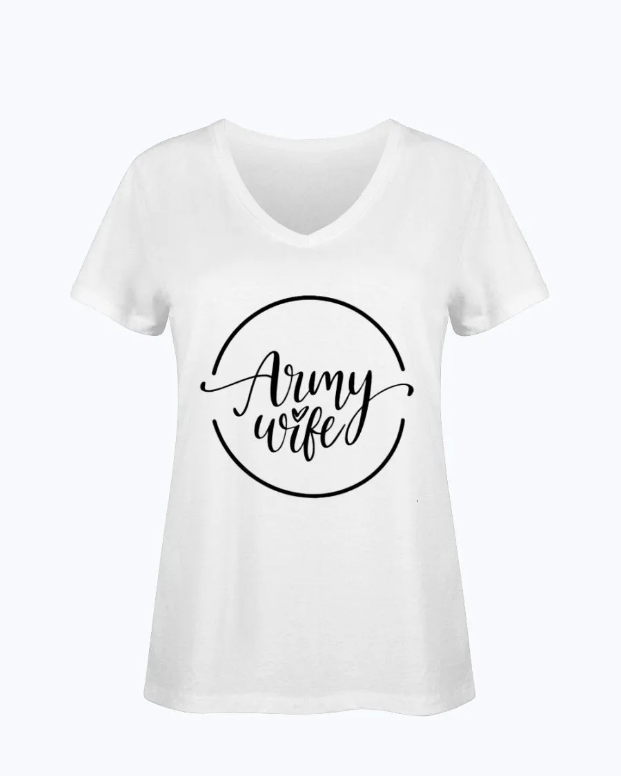Army Wife Artwork T-shirts