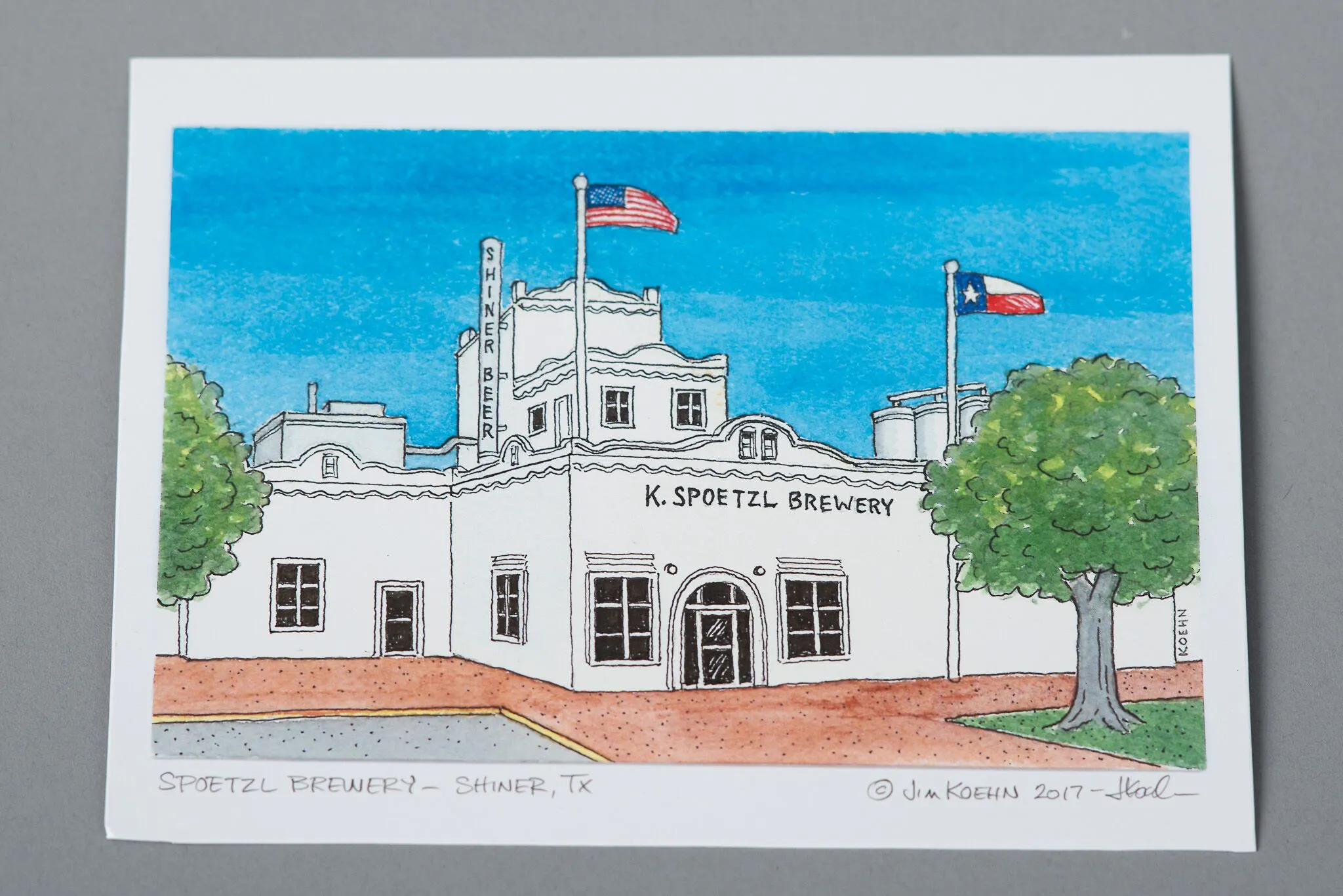 Art Print 5" x 7" | Roadtrippin Texas | Jim Koehn Artwork