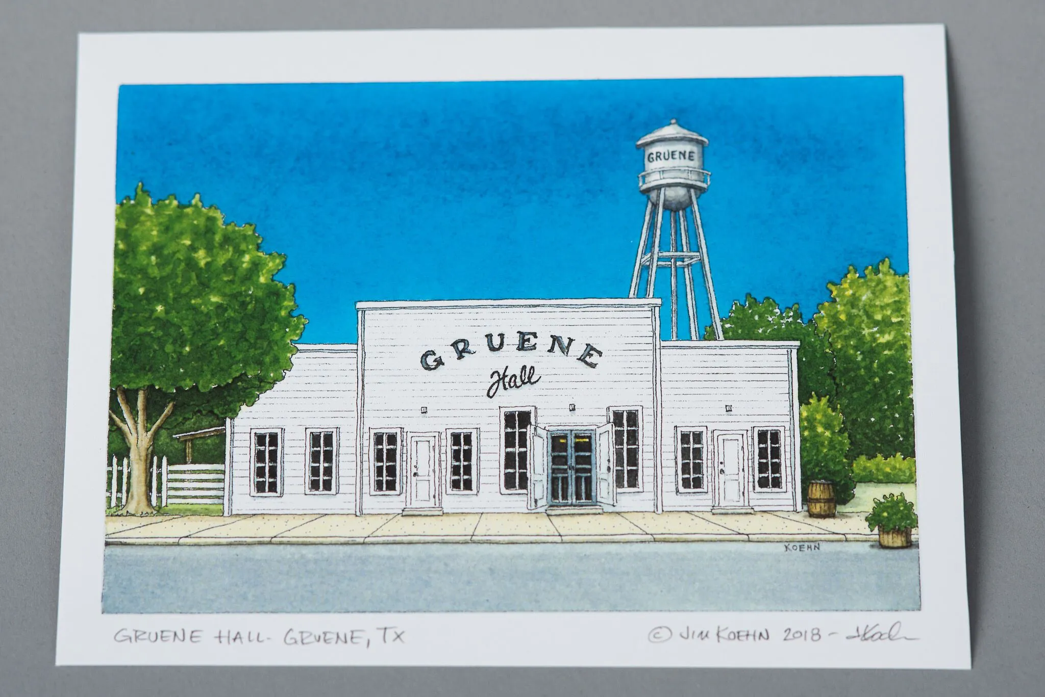 Art Print 5" x 7" | Roadtrippin Texas | Jim Koehn Artwork