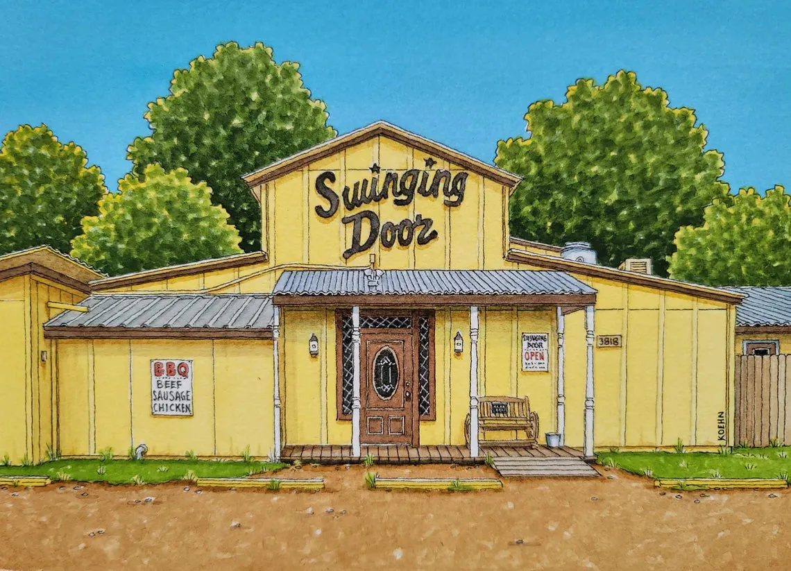 Art Print 5" x 7" | Roadtrippin Texas | Jim Koehn Artwork