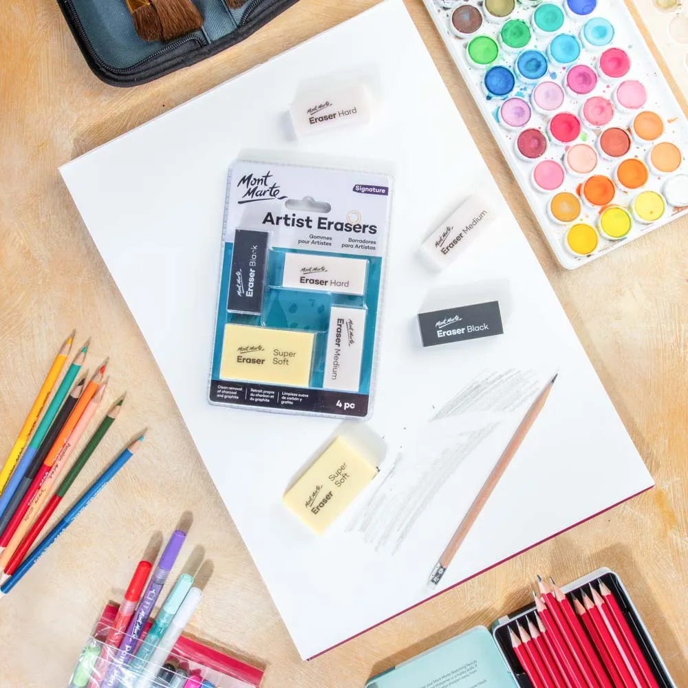 Artist Erasers Signature 4pc