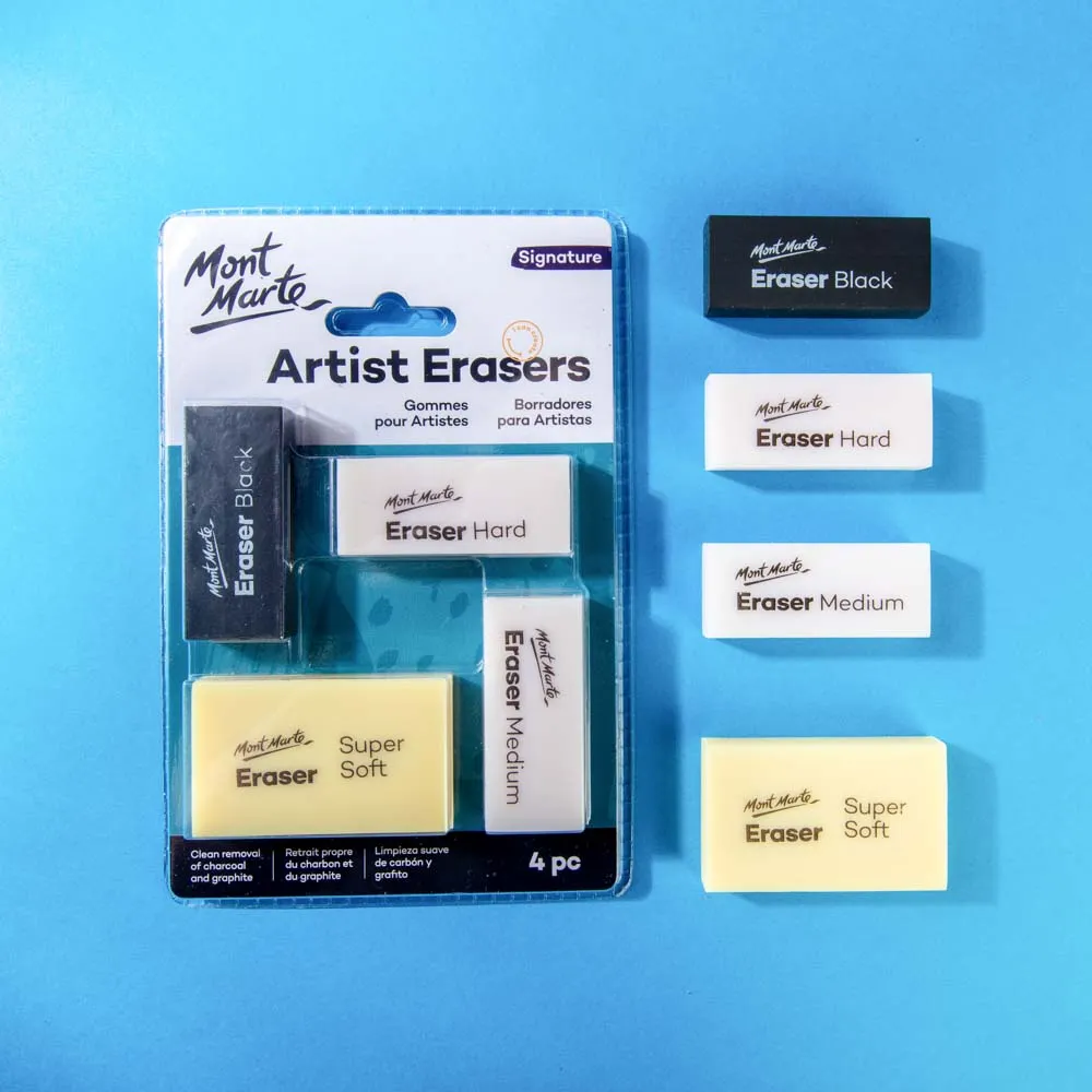 Artist Erasers Signature 4pc