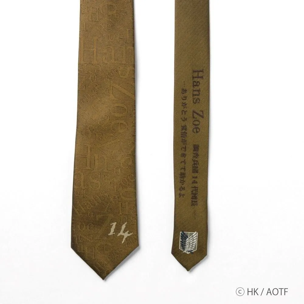 Attack on Titan Hange Zoe Tie Necktie Japan Cosplay