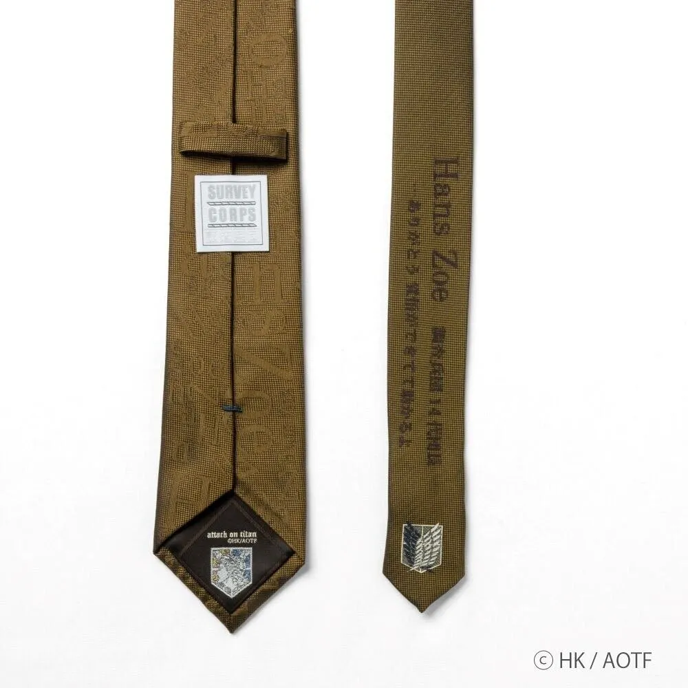Attack on Titan Hange Zoe Tie Necktie Japan Cosplay