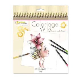 Avenue Mandarine Wild Colouring Book
