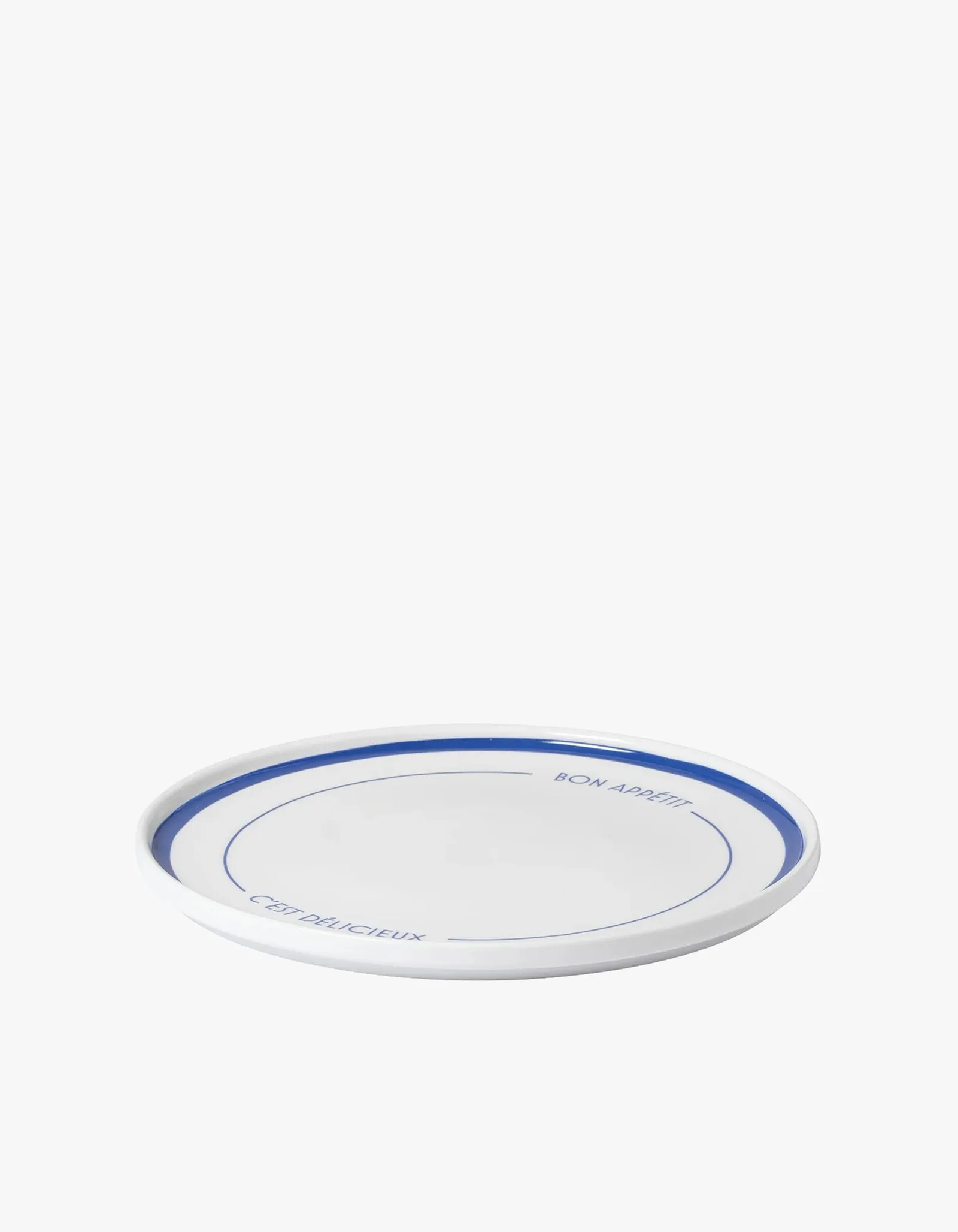 Bon Appetit Plate - Navy