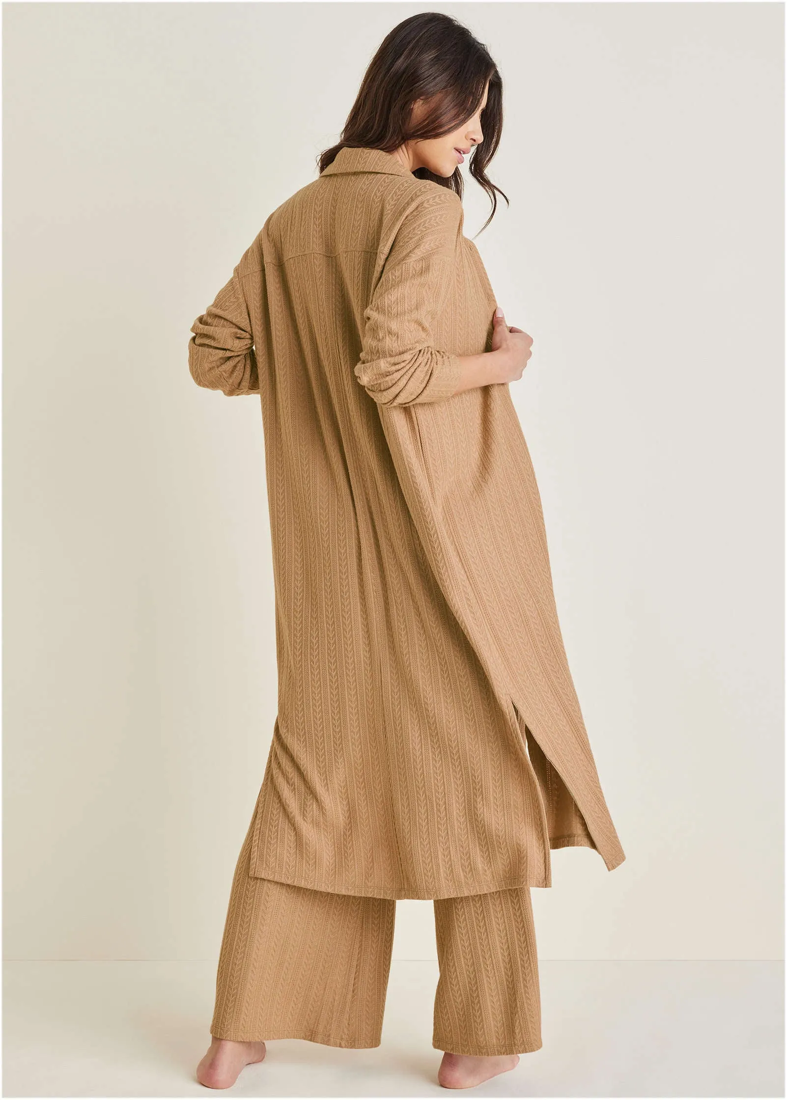 Brunch Knit 3 Piece Set - Camel