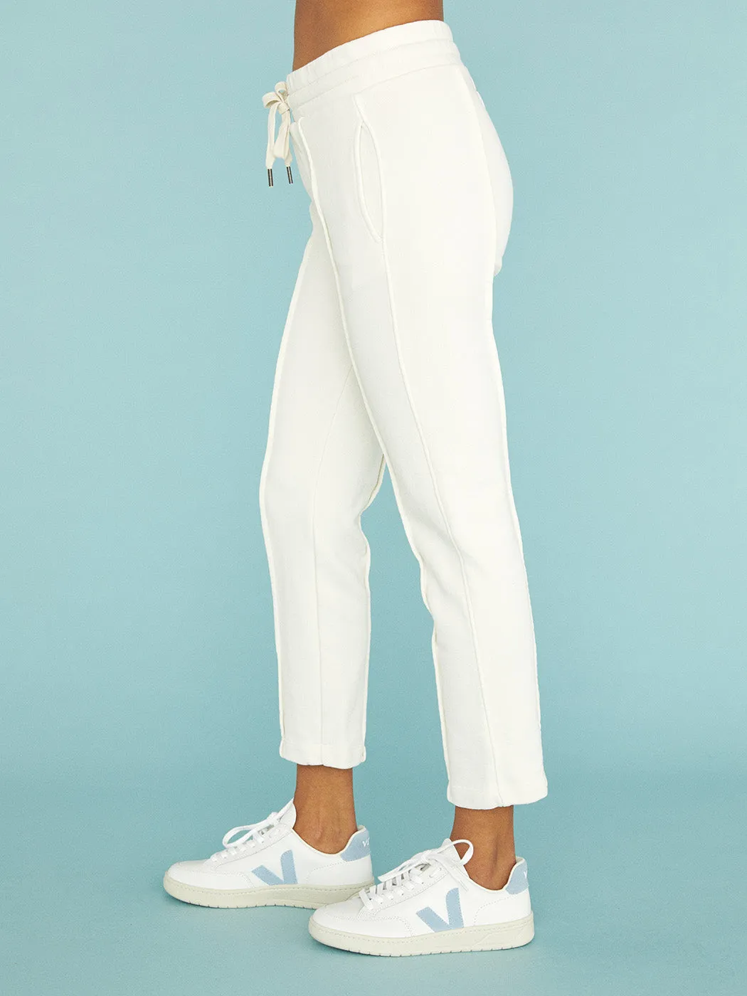 Chelsea Sweatpant - Soft White