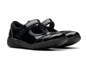 Clarks RELDA SPARK-PATENT BLACK