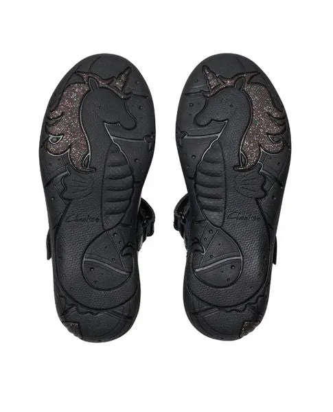 Clarks RELDA SPARK-PATENT BLACK