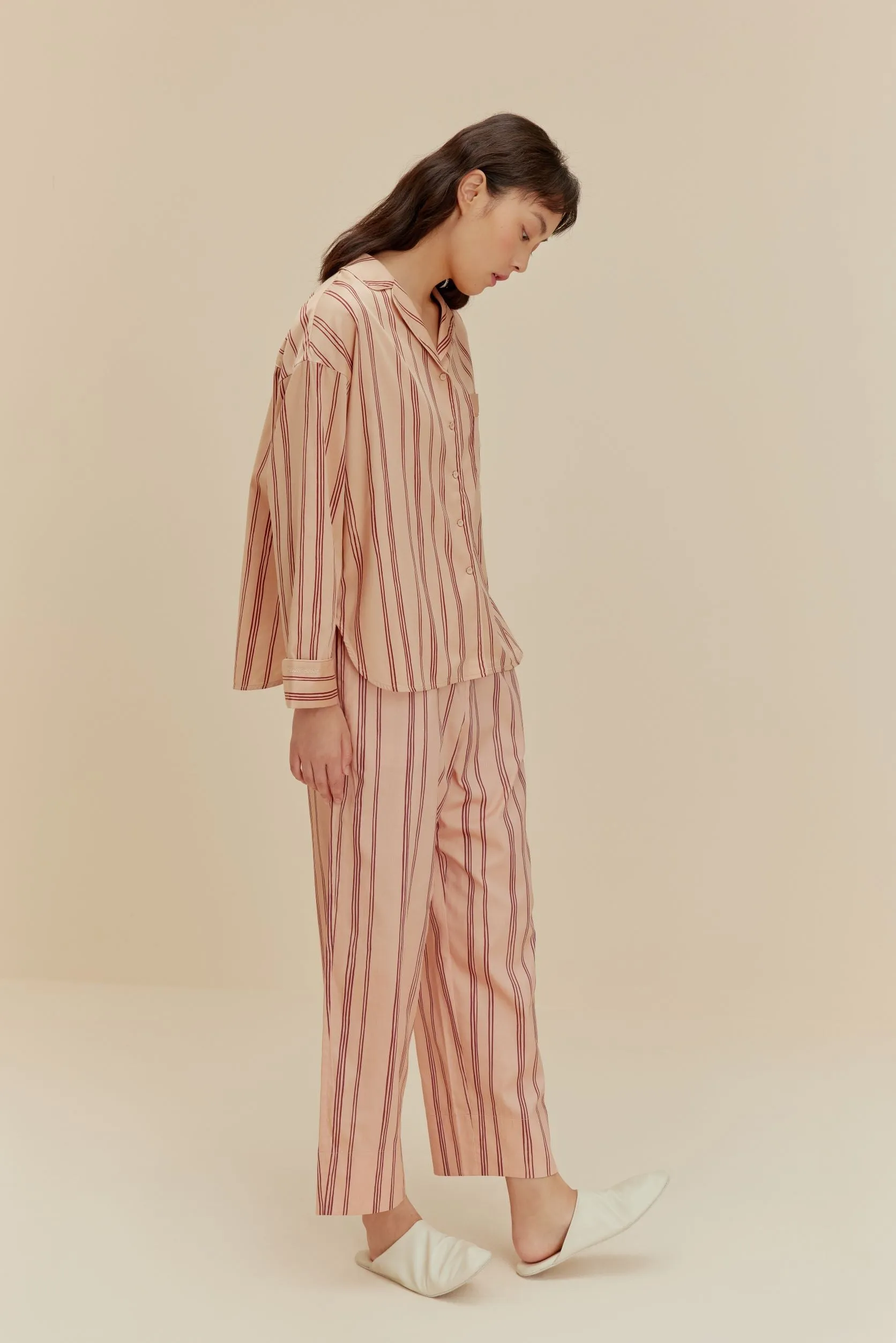 Classic Embroidered Pajama Shirt 2.0