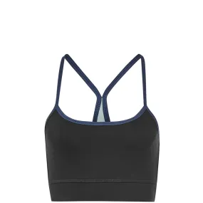 CROPPED YOGA TANK TOP IN BLACK/GREEN