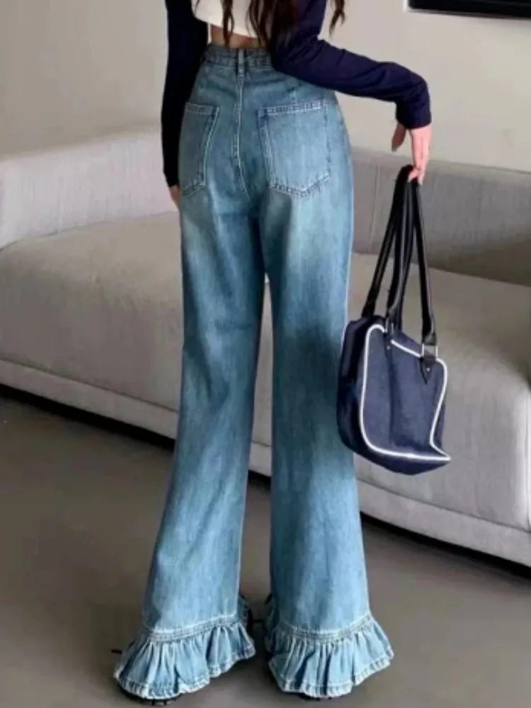 DressBetty - 2024 Casual Grunge Baggy Oversized Jeans