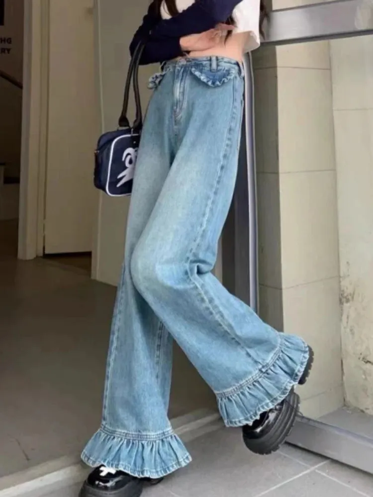DressBetty - 2024 Casual Grunge Baggy Oversized Jeans