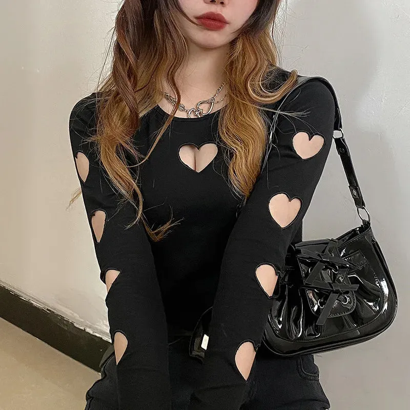 DressBetty - 2024 Kawaii Harajuku Punk Fairy Grunge Love Tee