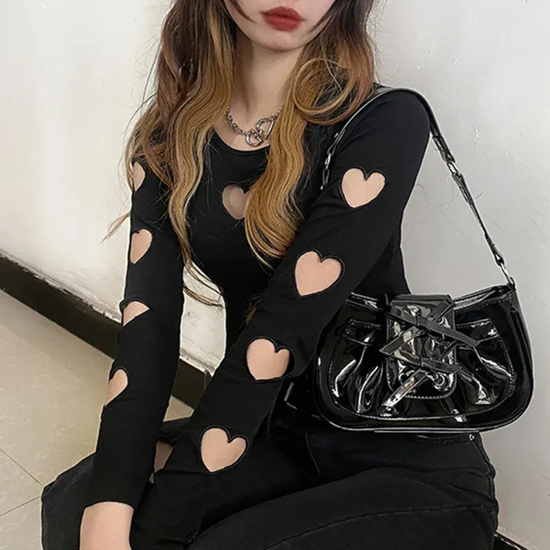 DressBetty - 2024 Kawaii Harajuku Punk Fairy Grunge Love Tee
