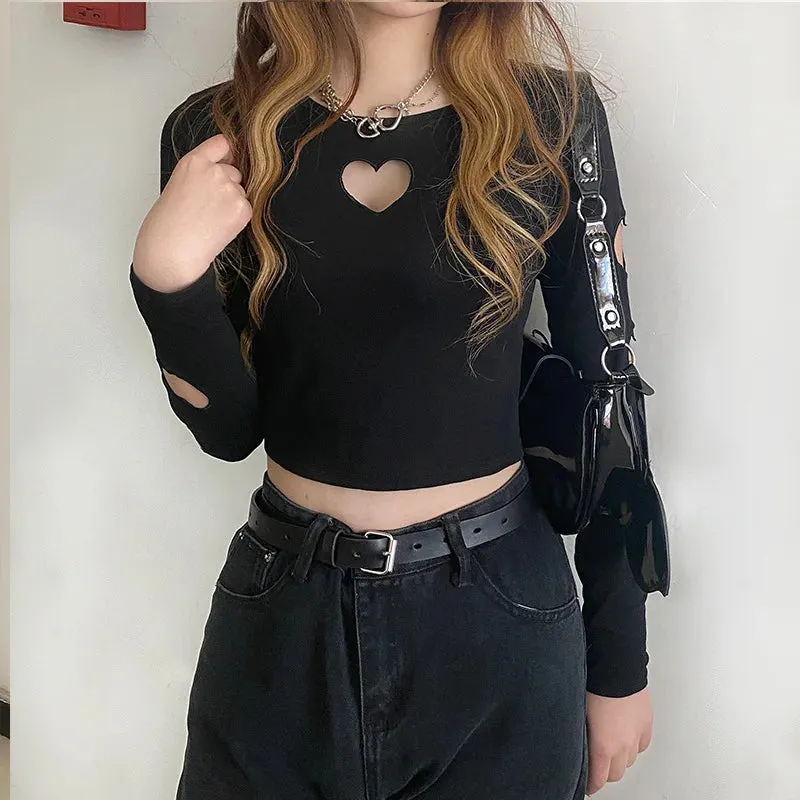 DressBetty - 2024 Kawaii Harajuku Punk Fairy Grunge Love Tee