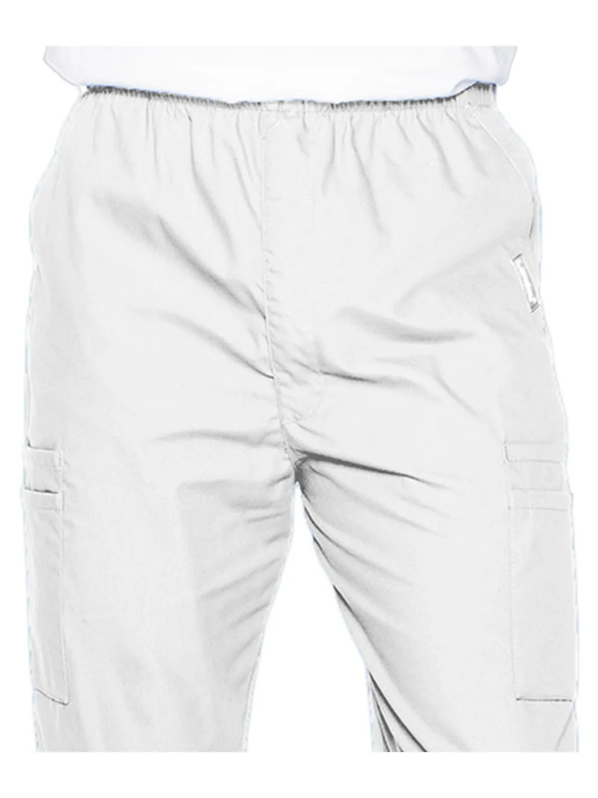 Essentials - Men's Straight-Leg Cargo Scrub Pants