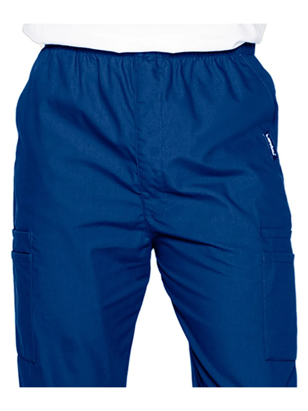 Essentials - Men's Straight-Leg Cargo Scrub Pants
