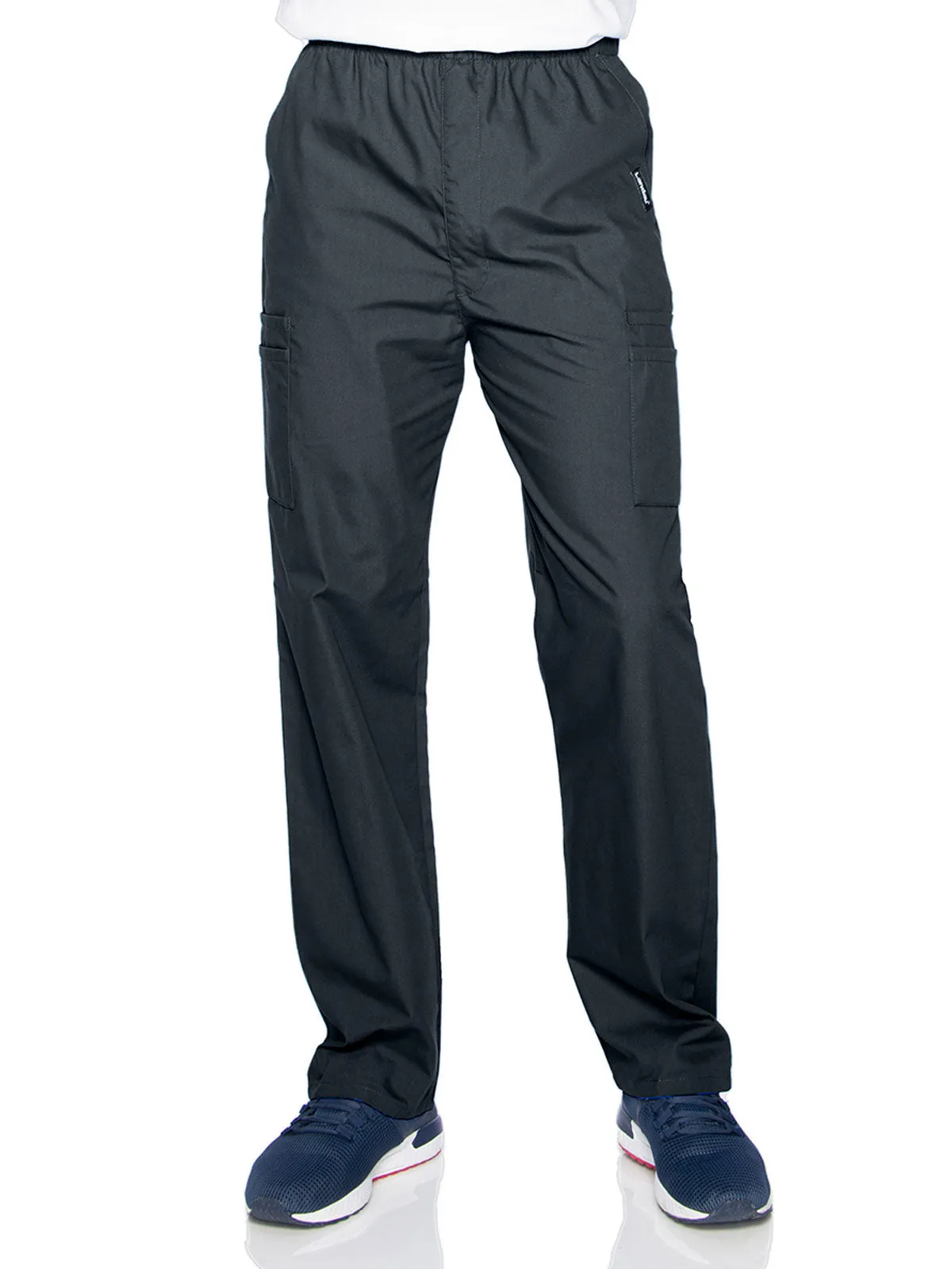 Essentials - Men's Straight-Leg Cargo Scrub Pants