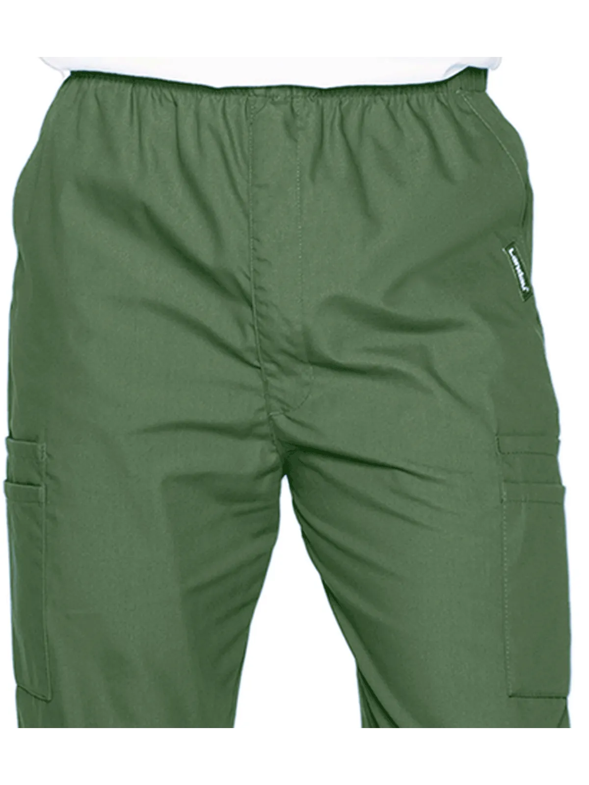 Essentials - Men's Straight-Leg Cargo Scrub Pants