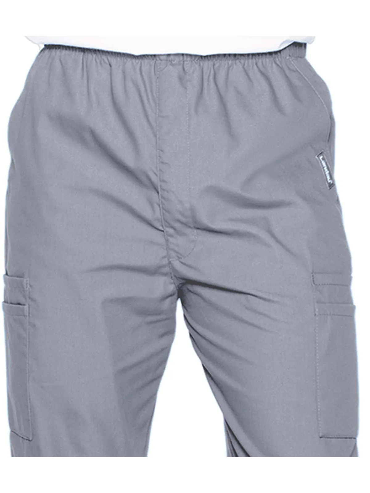 Essentials - Men's Straight-Leg Cargo Scrub Pants