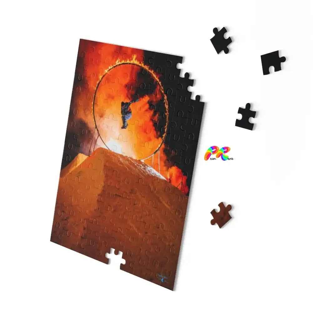 Fire Circle Puzzle Jigsaw (120, 252, 500-Piece)