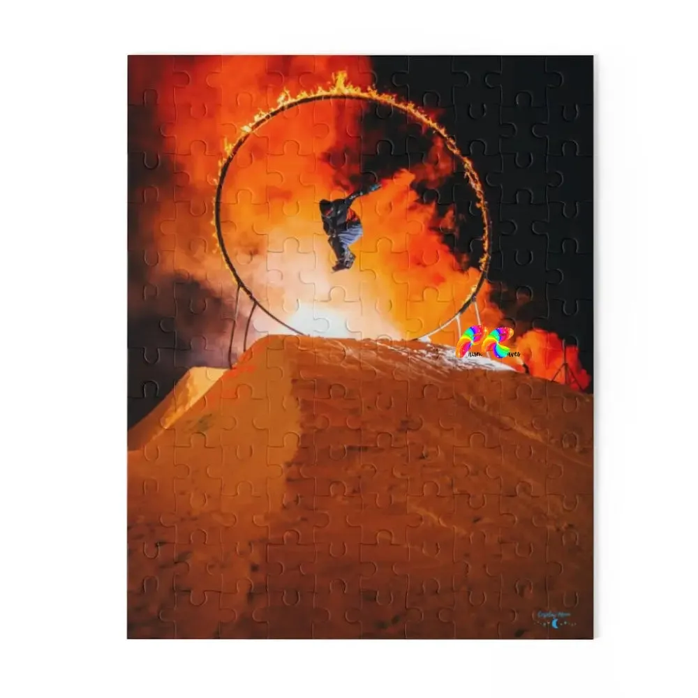 Fire Circle Puzzle Jigsaw (120, 252, 500-Piece)