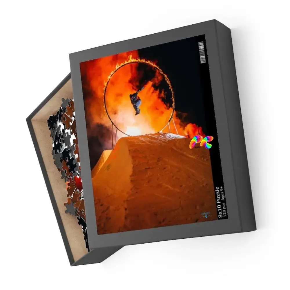Fire Circle Puzzle Jigsaw (120, 252, 500-Piece)