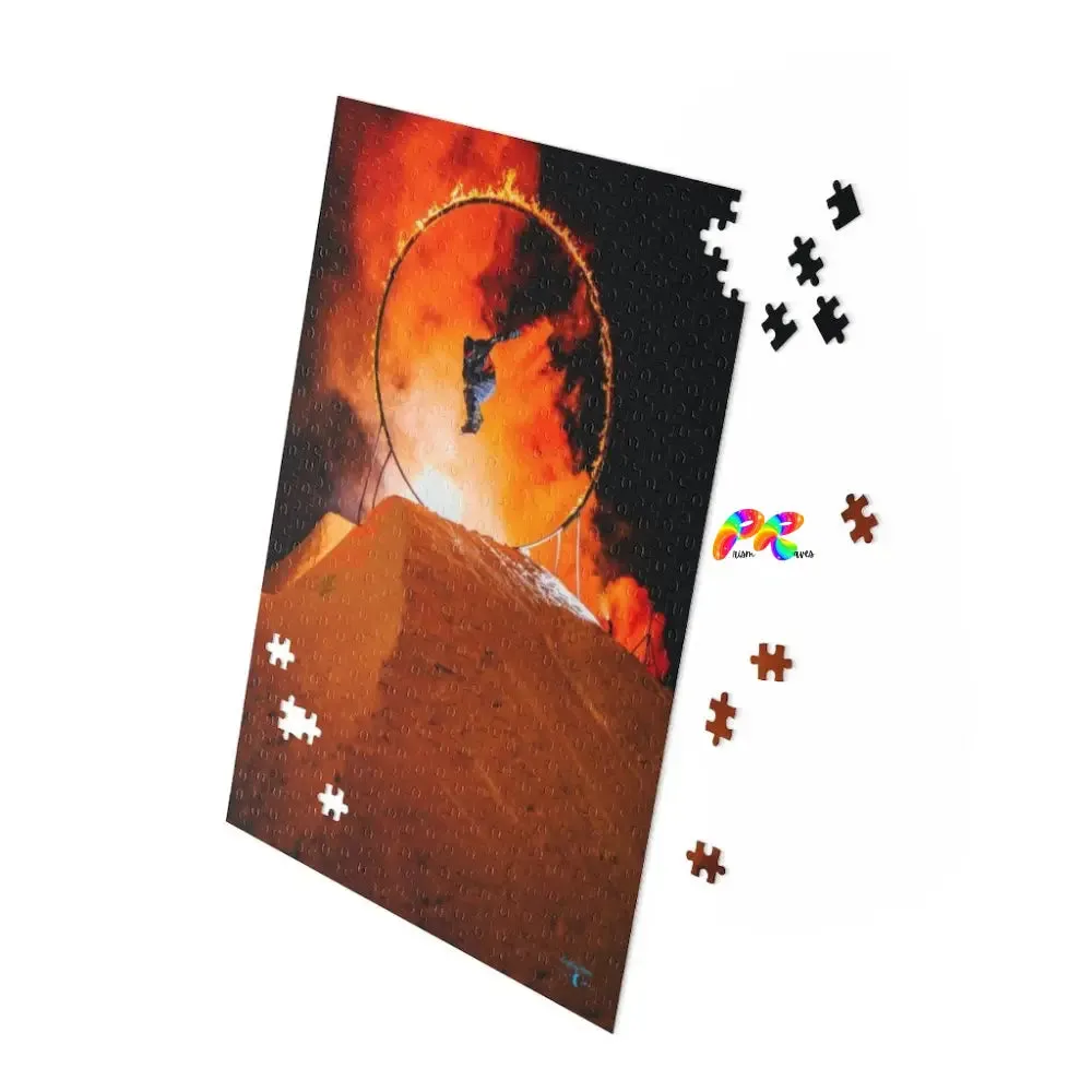 Fire Circle Puzzle Jigsaw (120, 252, 500-Piece)
