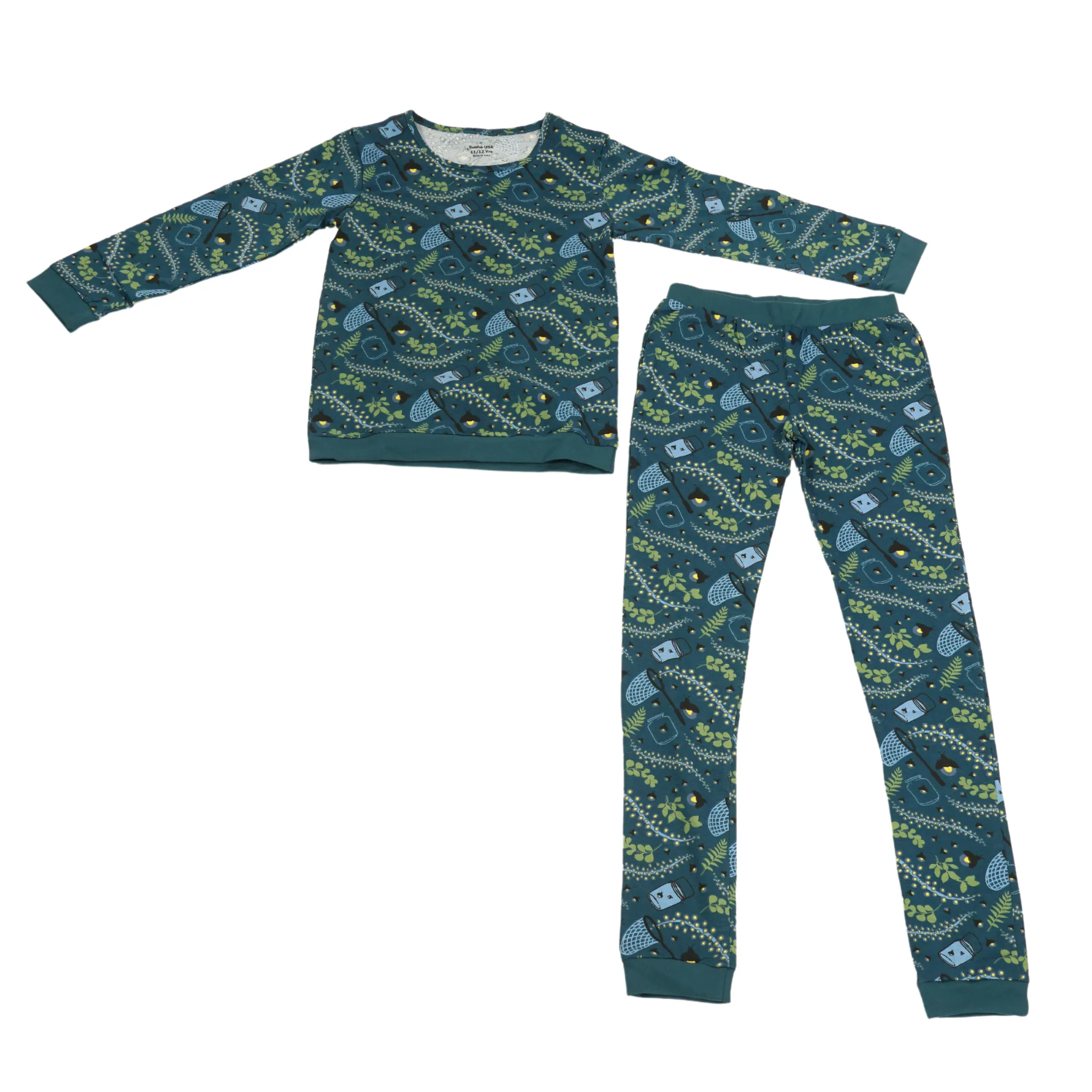 Firefly Flicker Glow-in-the-Dark Kids Pajamas Set
