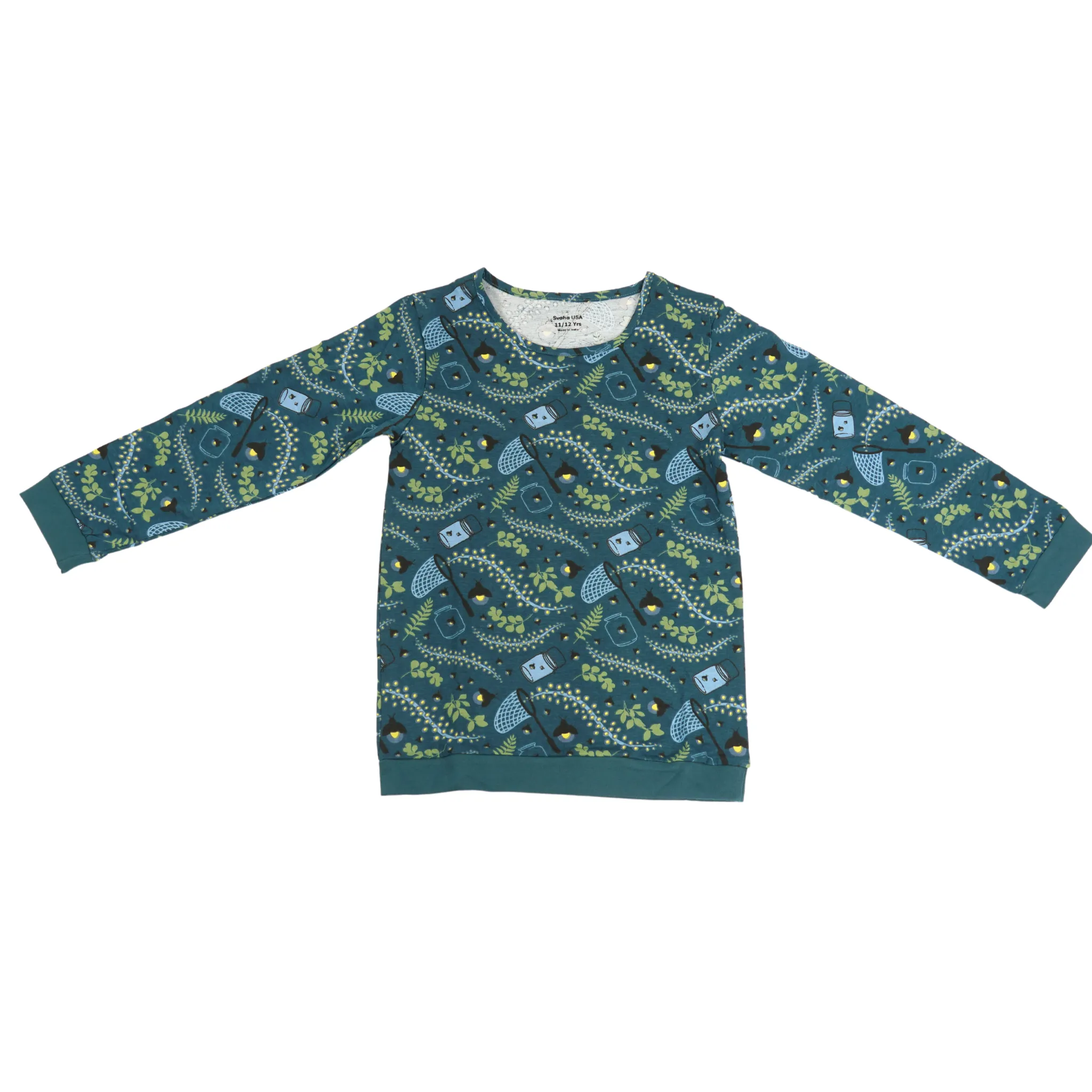 Firefly Flicker Glow-in-the-Dark Kids Pajamas Set