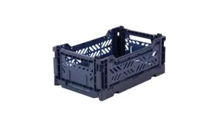 Folding Crate - Medium - Navy