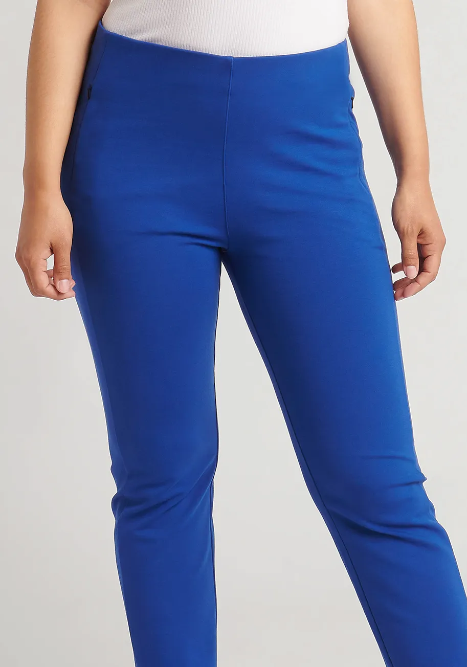 Hepburn Dress Pant Yoga Pants (Seaglass)