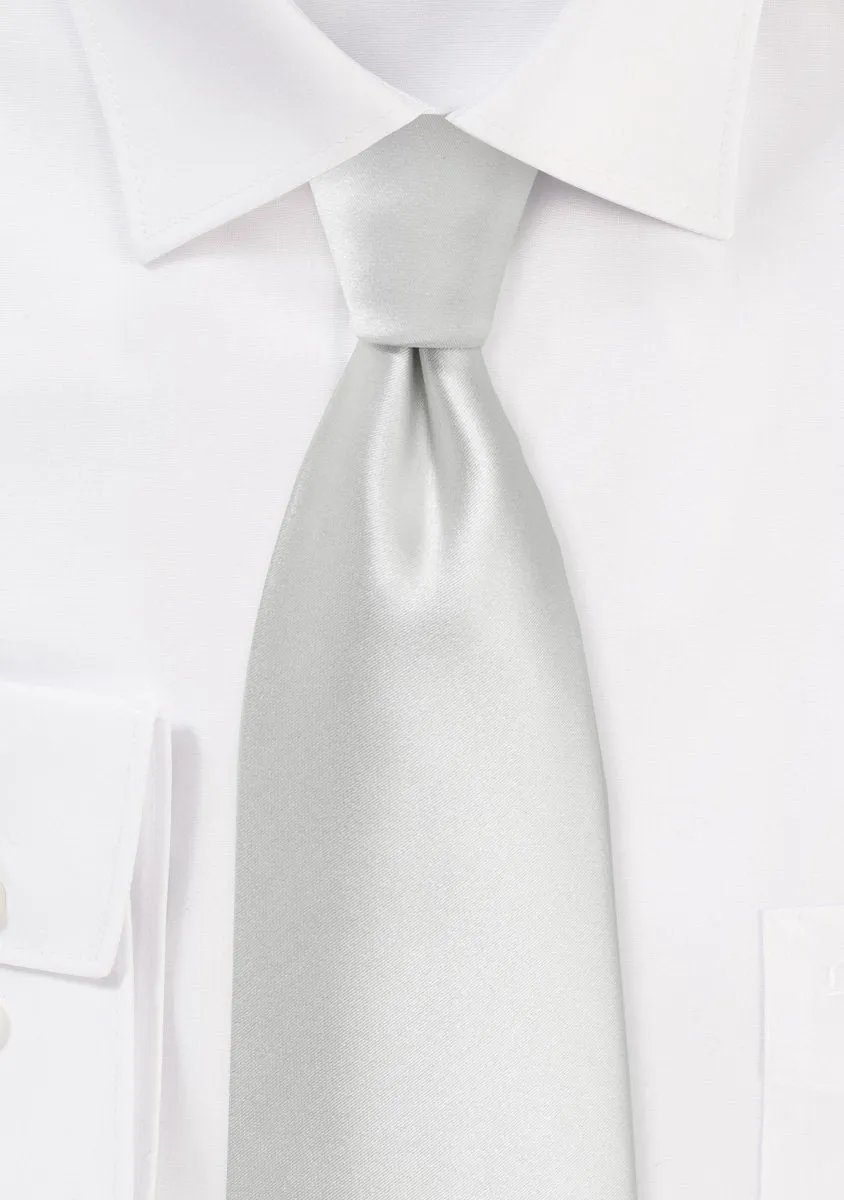 Ivory Solid Necktie