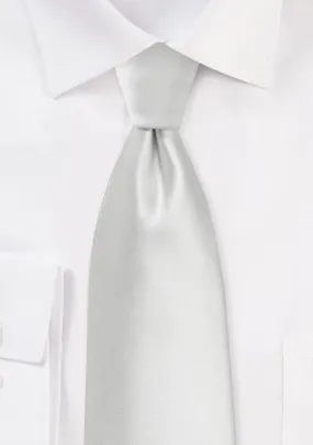 Ivory Solid Necktie