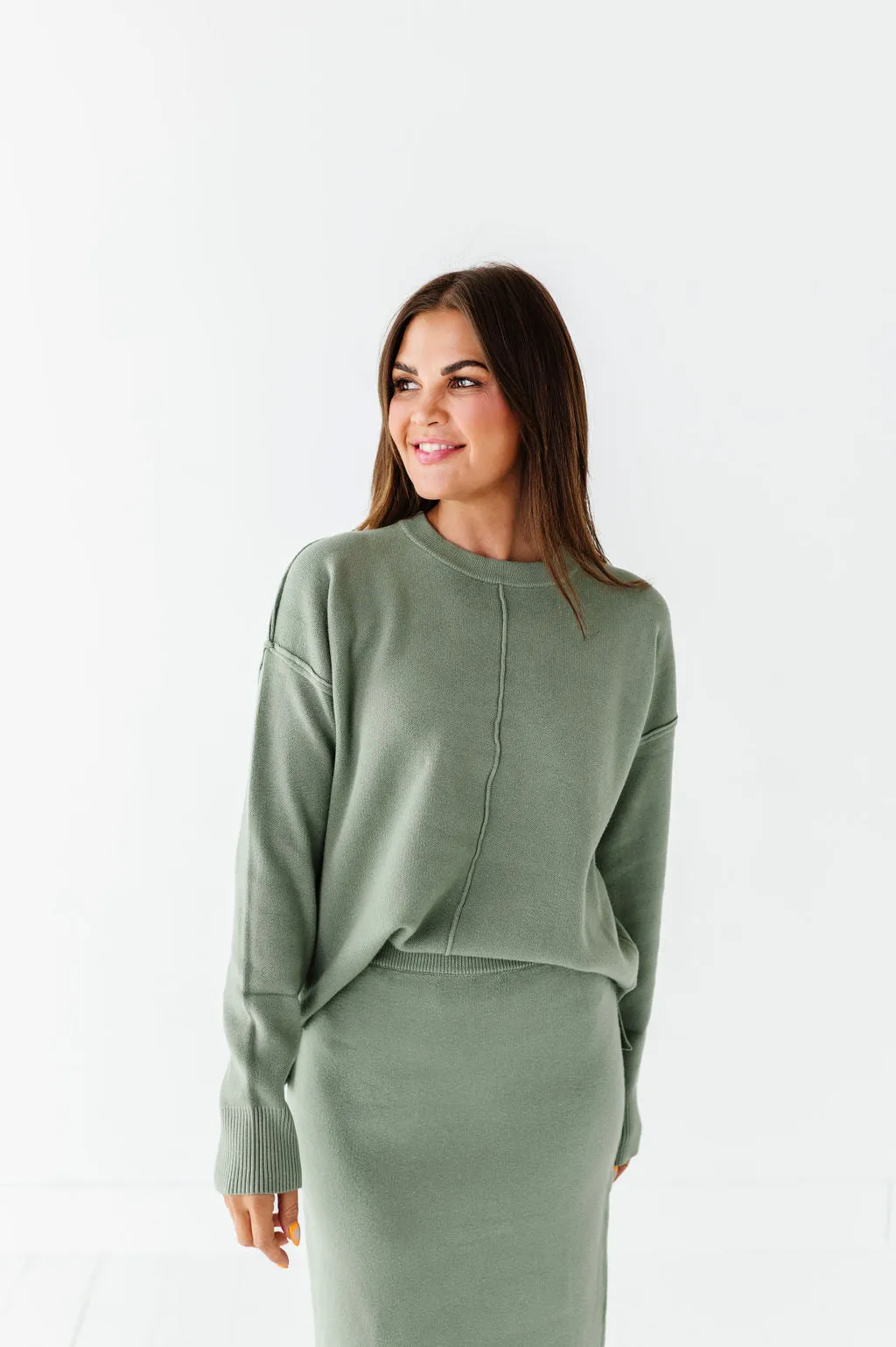 Jayden Skirt Set in Sage