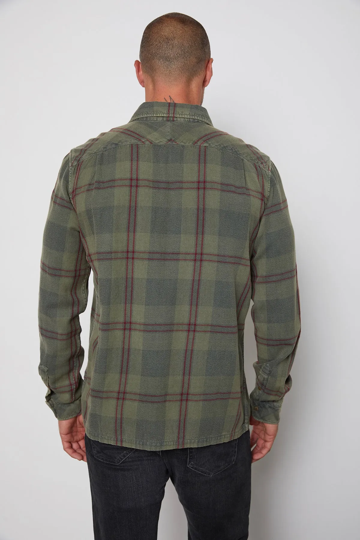 KIRK PLAID BUTTON-UP SHIRT