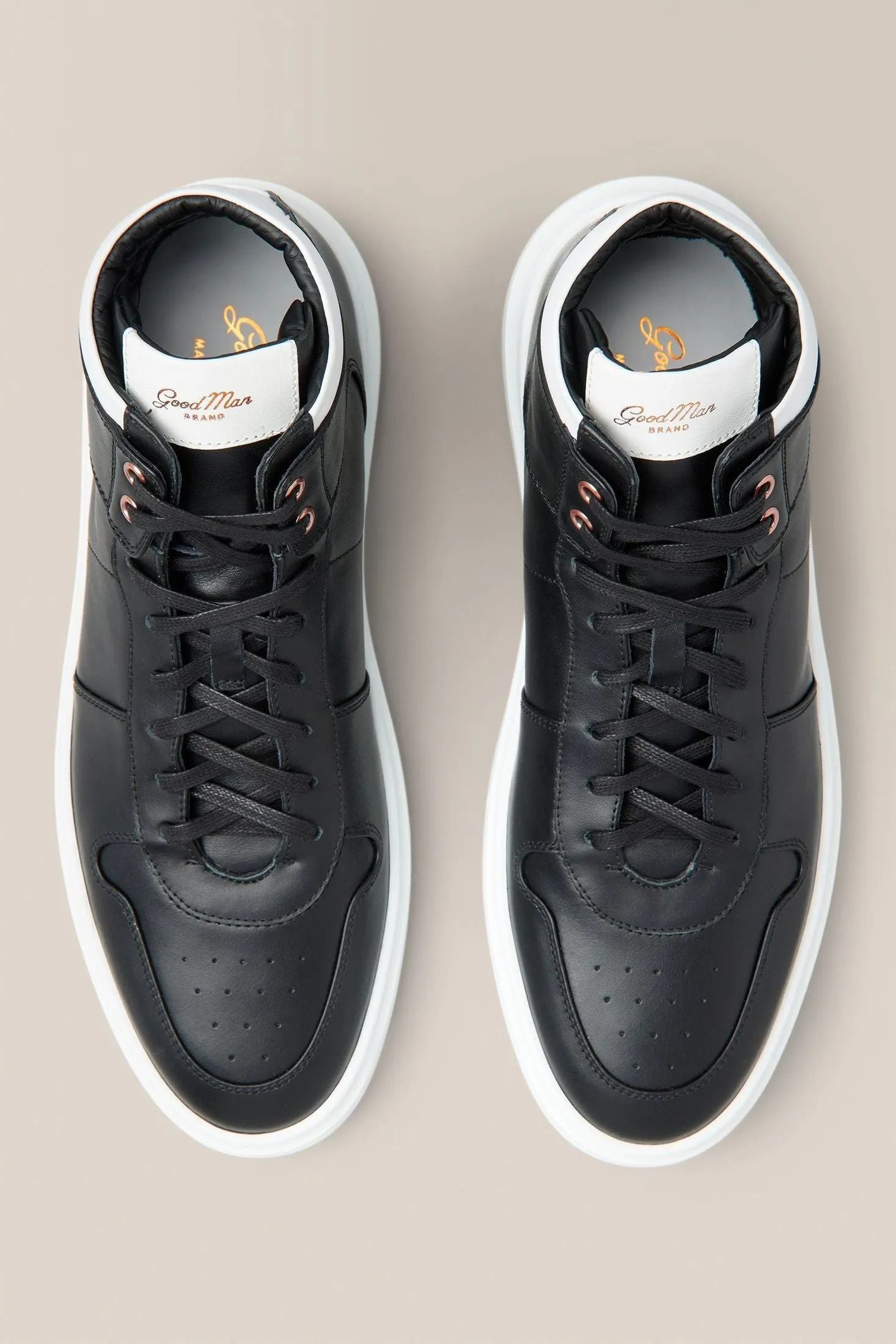 Legend London Hi Top | Nappa Leather