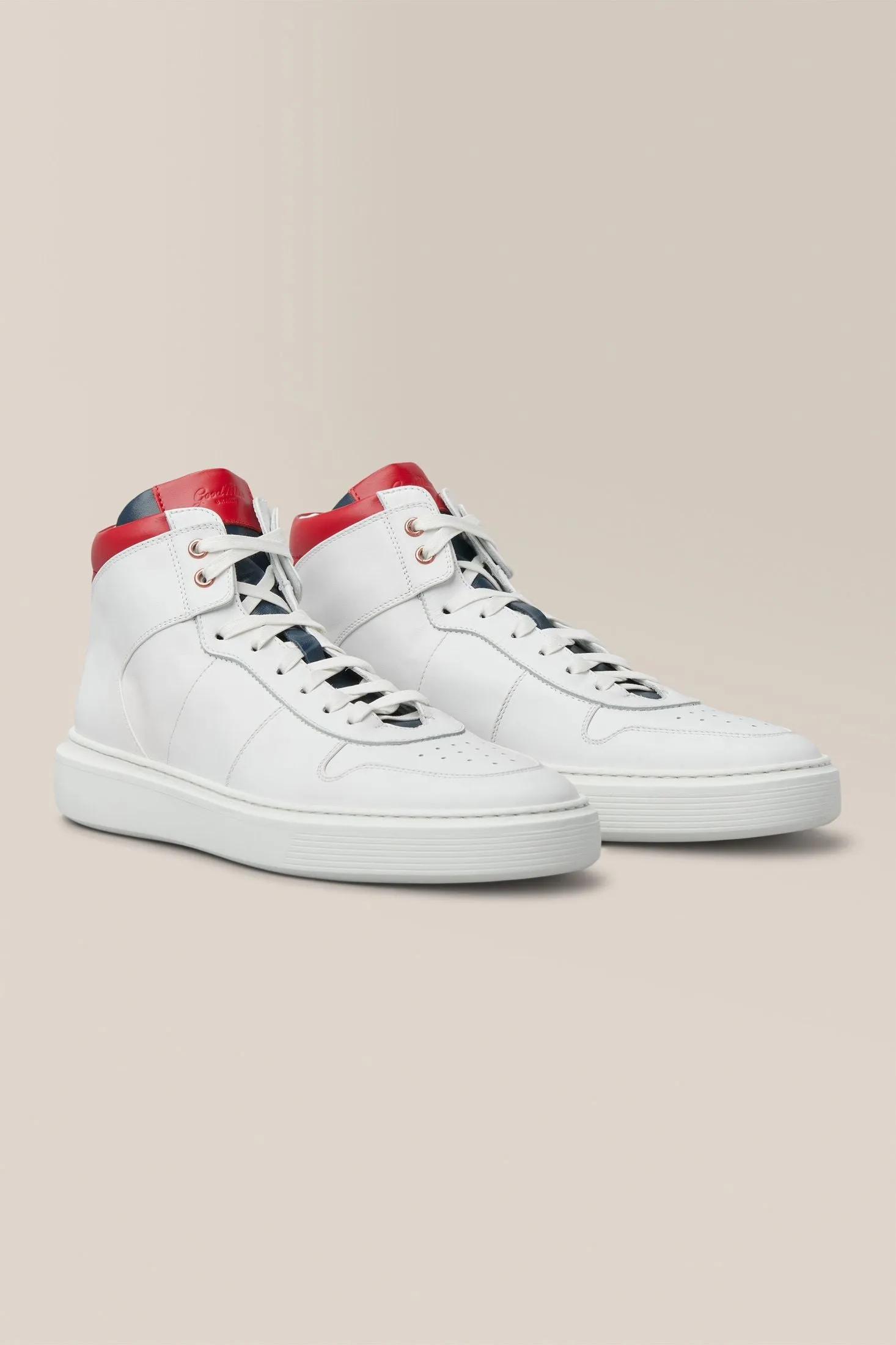 Legend London Hi Top | Nappa Leather