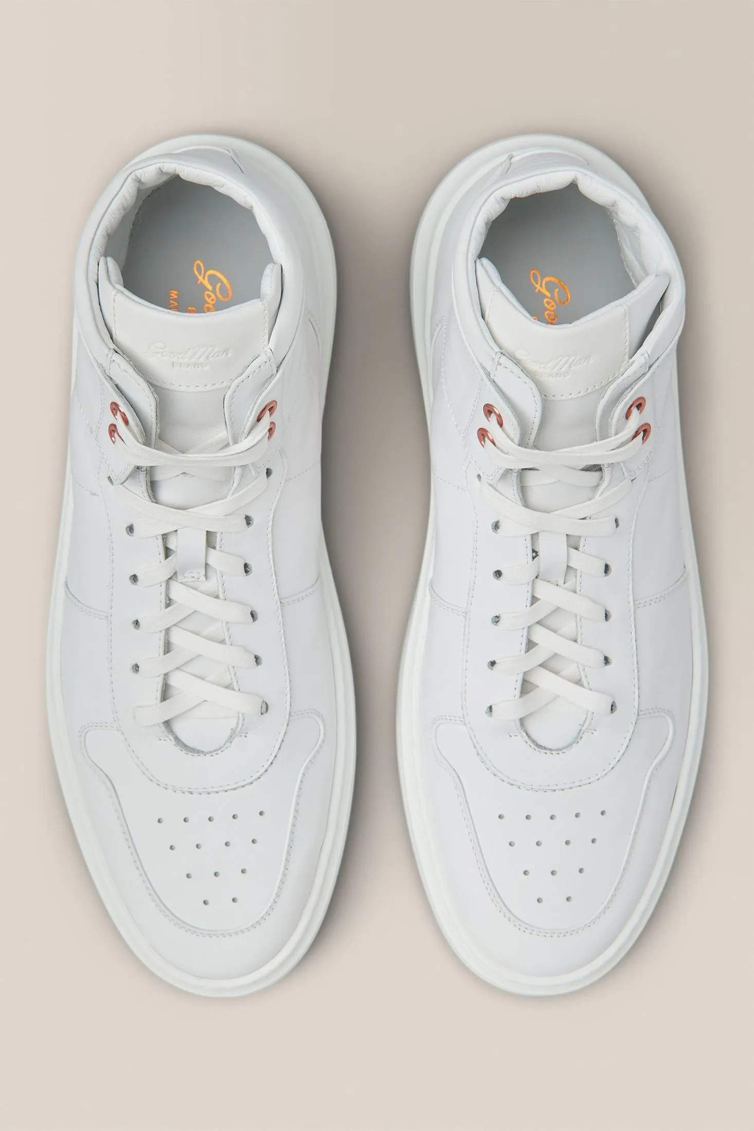Legend London Hi Top | Nappa Leather