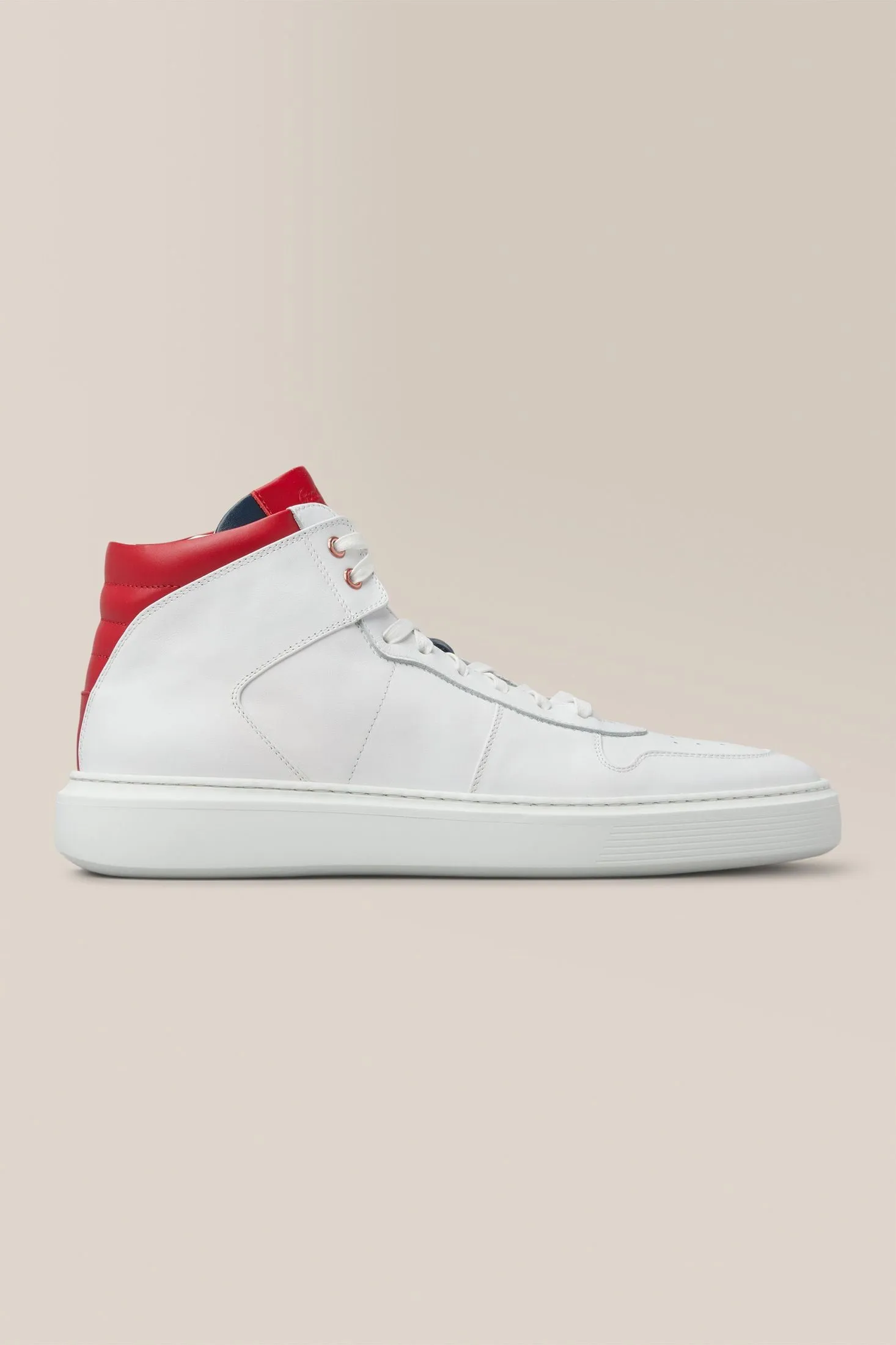 Legend London Hi Top | Nappa Leather