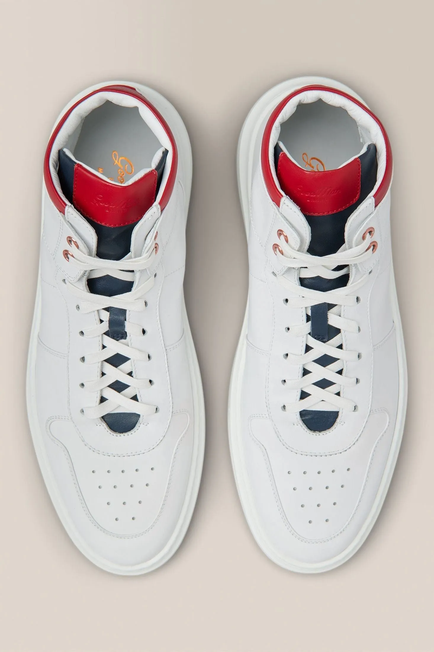 Legend London Hi Top | Nappa Leather